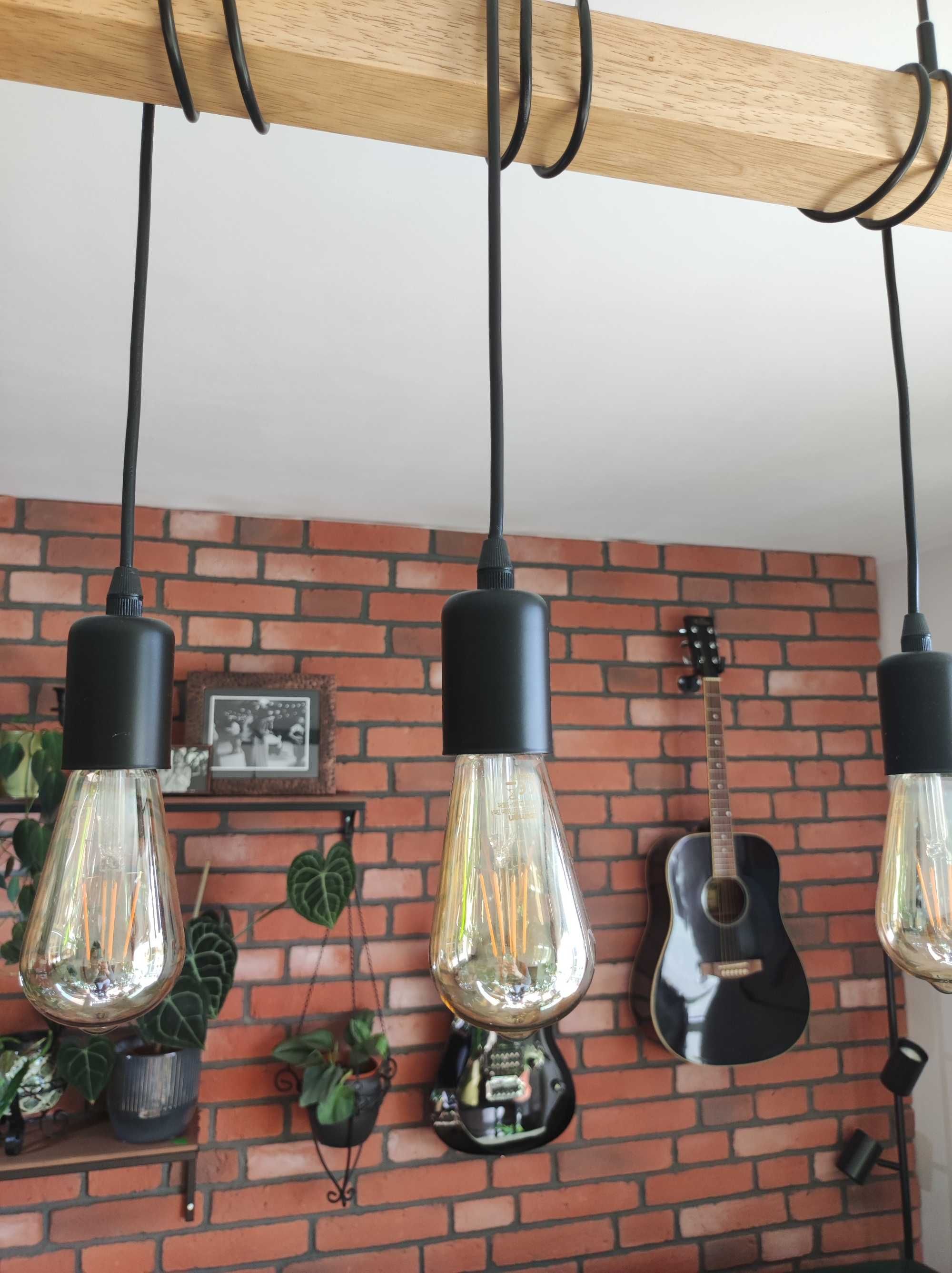 Lampa żyrandol loft