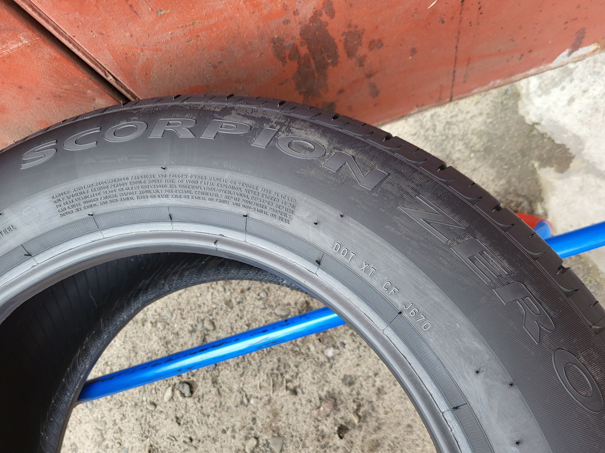 255/55/18 R18 Pirelli Scorpion ZERO 2шт ціна за 1шт літо шини