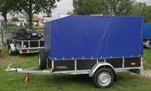 Przyczepa Głowacz 250x125 NOWA ,spawana rama PRODUCENT