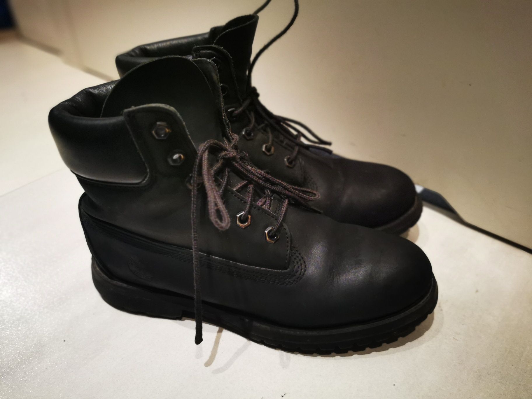 Buty zimowe Timberland czarne r. 40 skóra naturalna