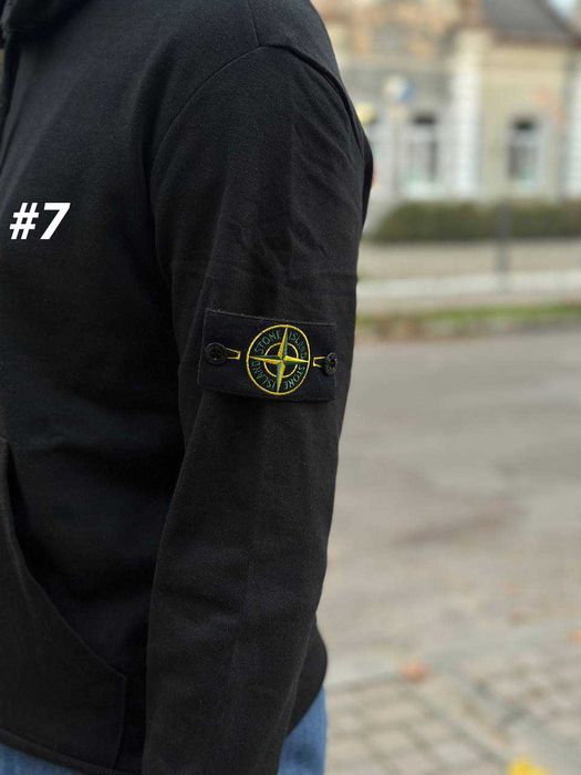 Новое Худи Stone Island - Нове Худі Стон Айленд - Кофта Черная Стоник