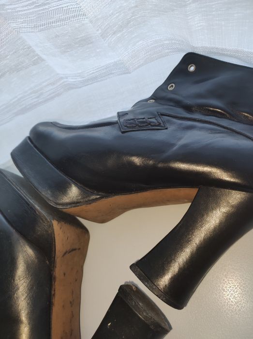 Botins 100% PELE genuína