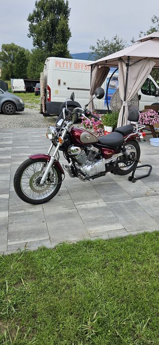 Yamaha virago 125 15tys przebiegu orginal Transport rebel shadow