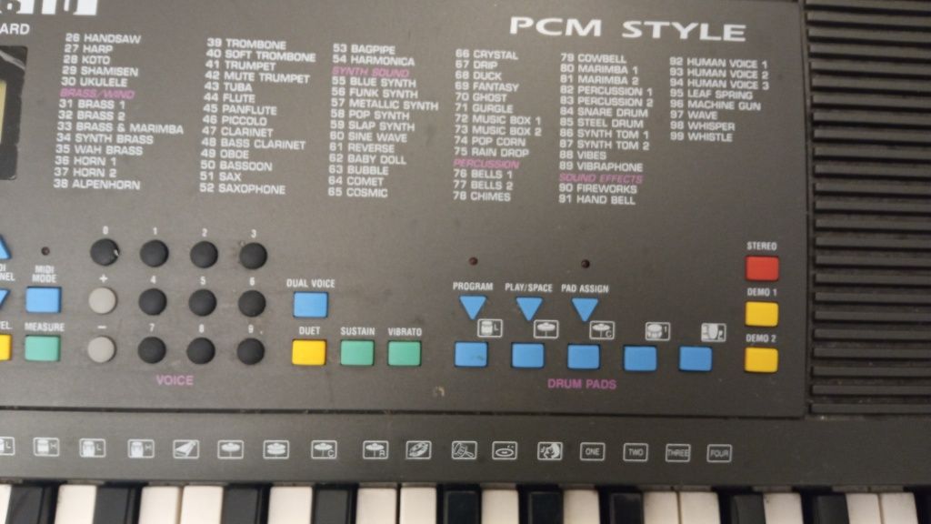 Keyboard Elektronic organy PKB-XL1-61D
