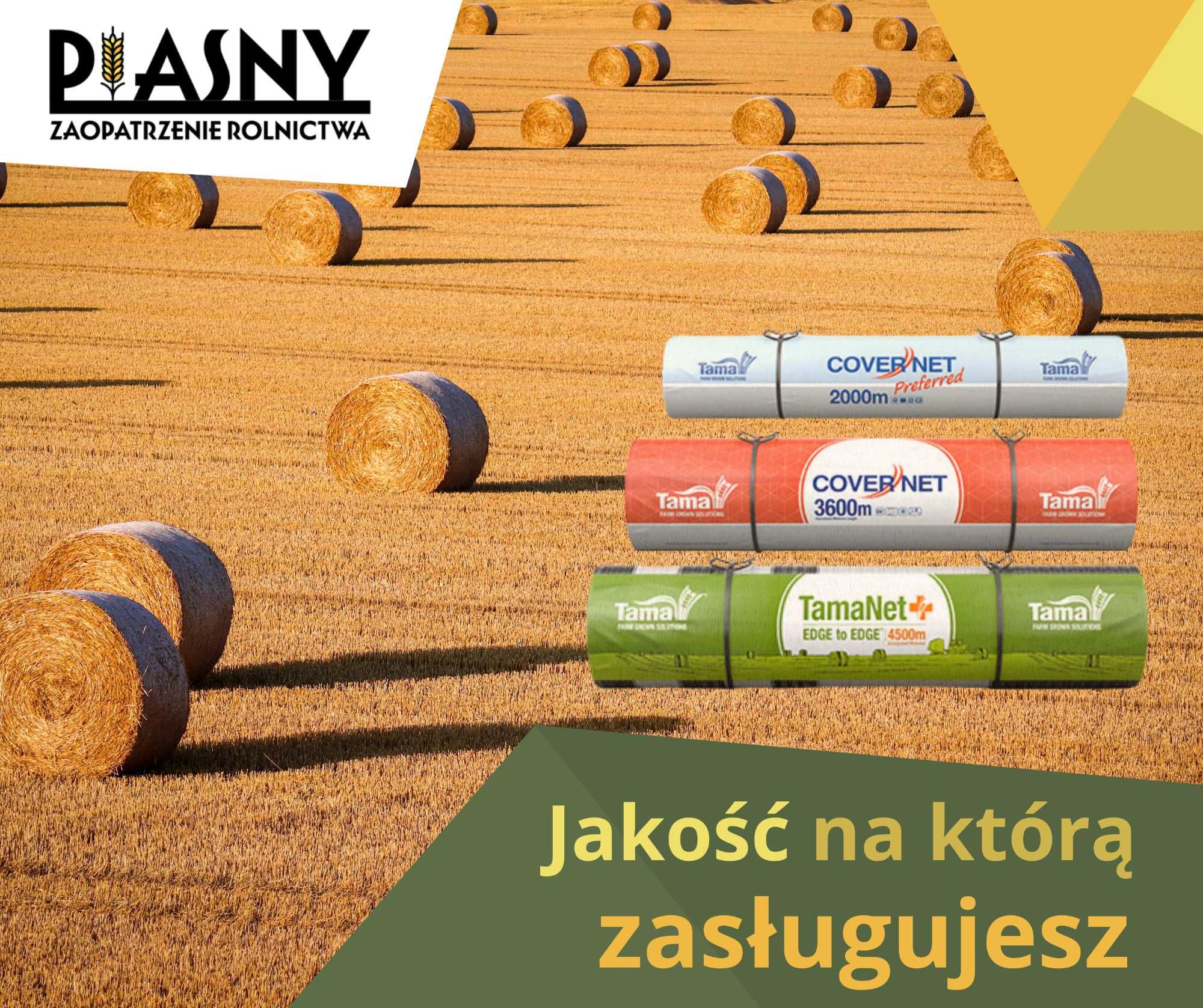 Siatka rolnicza TamaNet Edge to Edge 2800m - Perfekcyjne belowanie