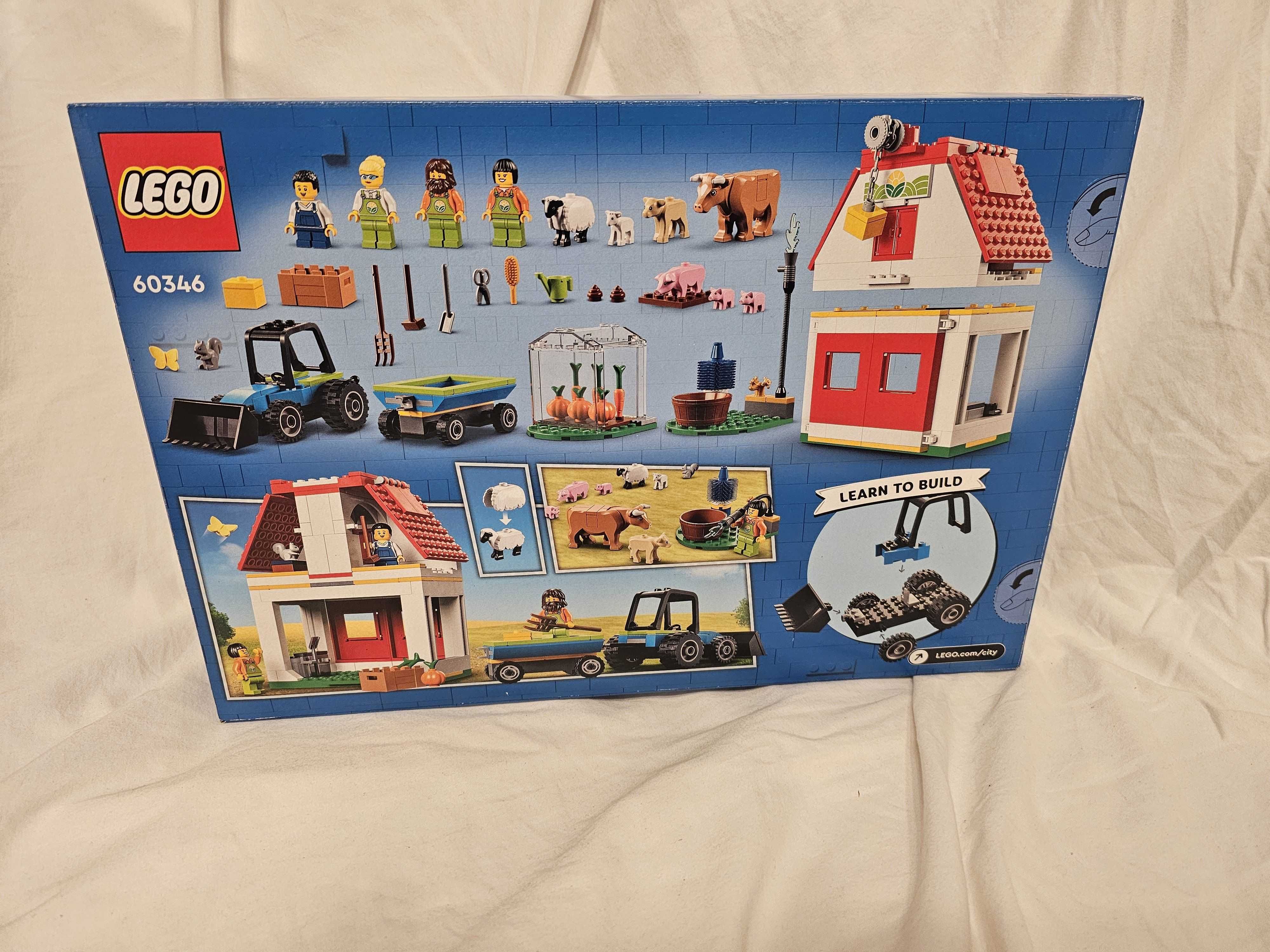 LEGO 60346 City - Stodoła i zwierzęta gospodarskie