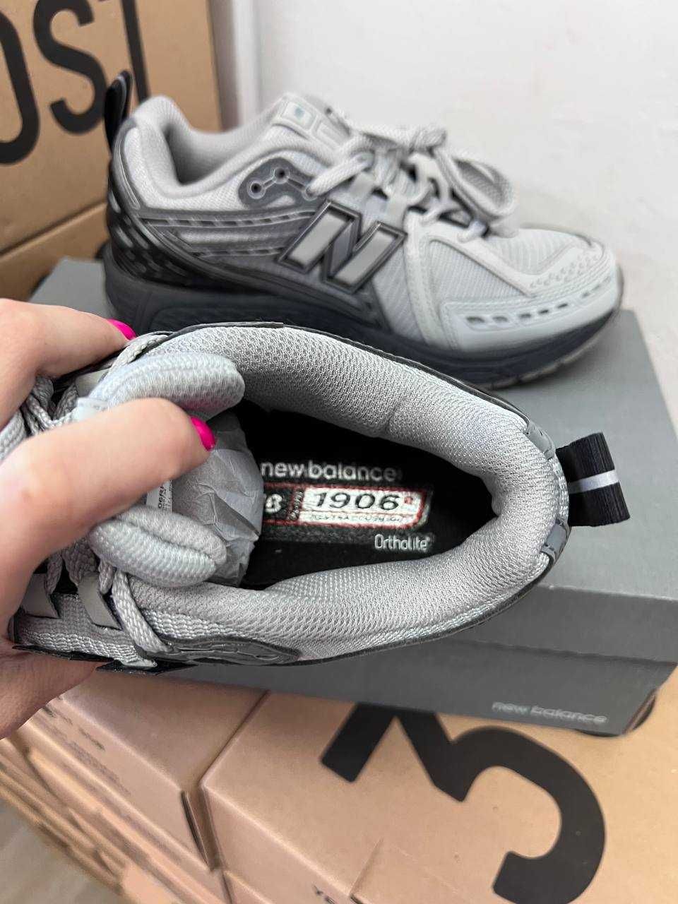 Летние кроссовки New balance 1906D grey / НБ 1906Д сетка 37 38 39 40