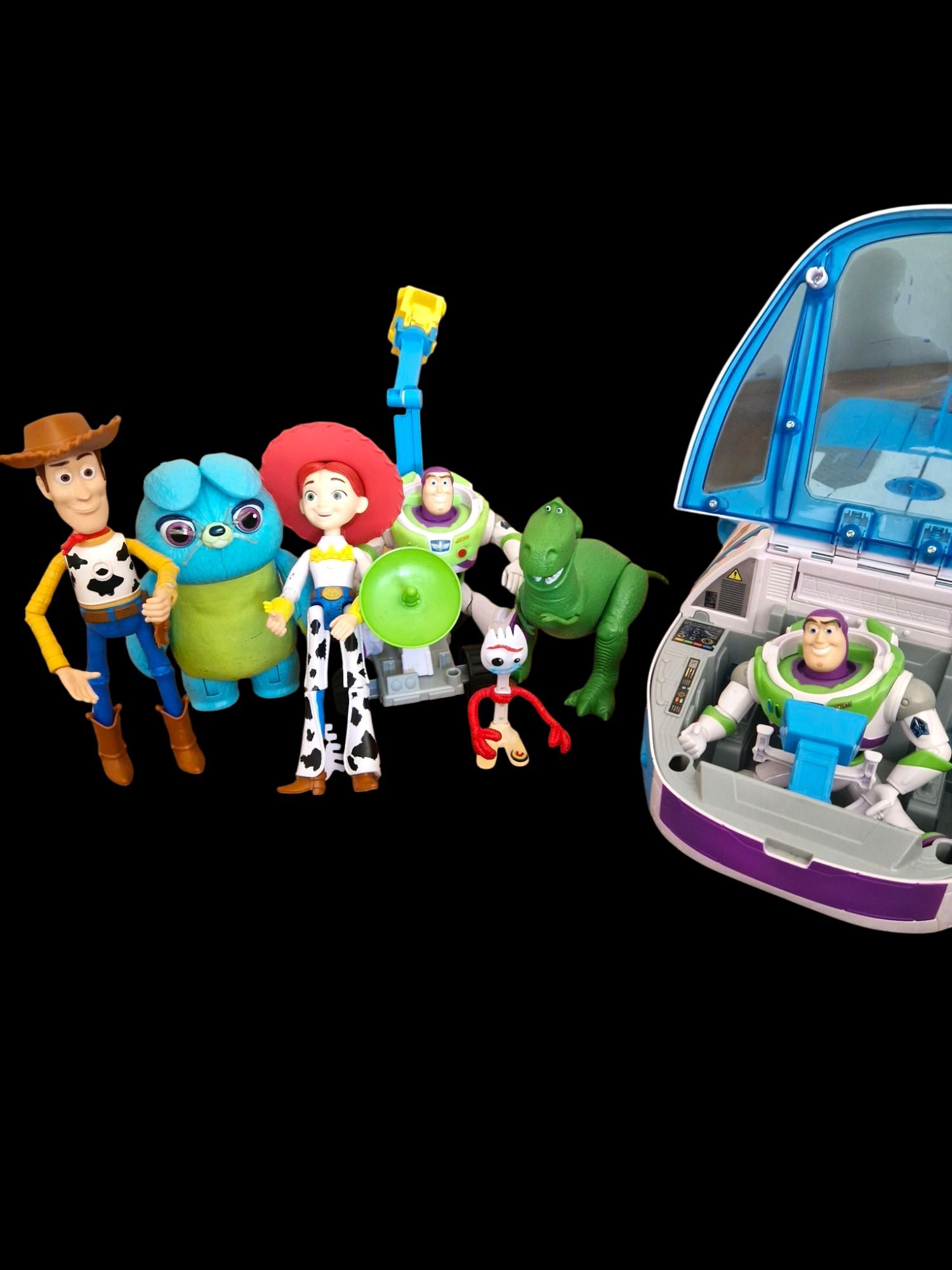 Mega Zestaw - Pojazd kosmiczny Toy Story +figurki