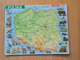 Nowe puzzle mapa polski