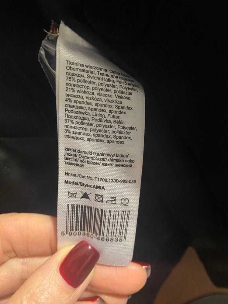 Tatuum żakiet damski tkaninowy roz. 36