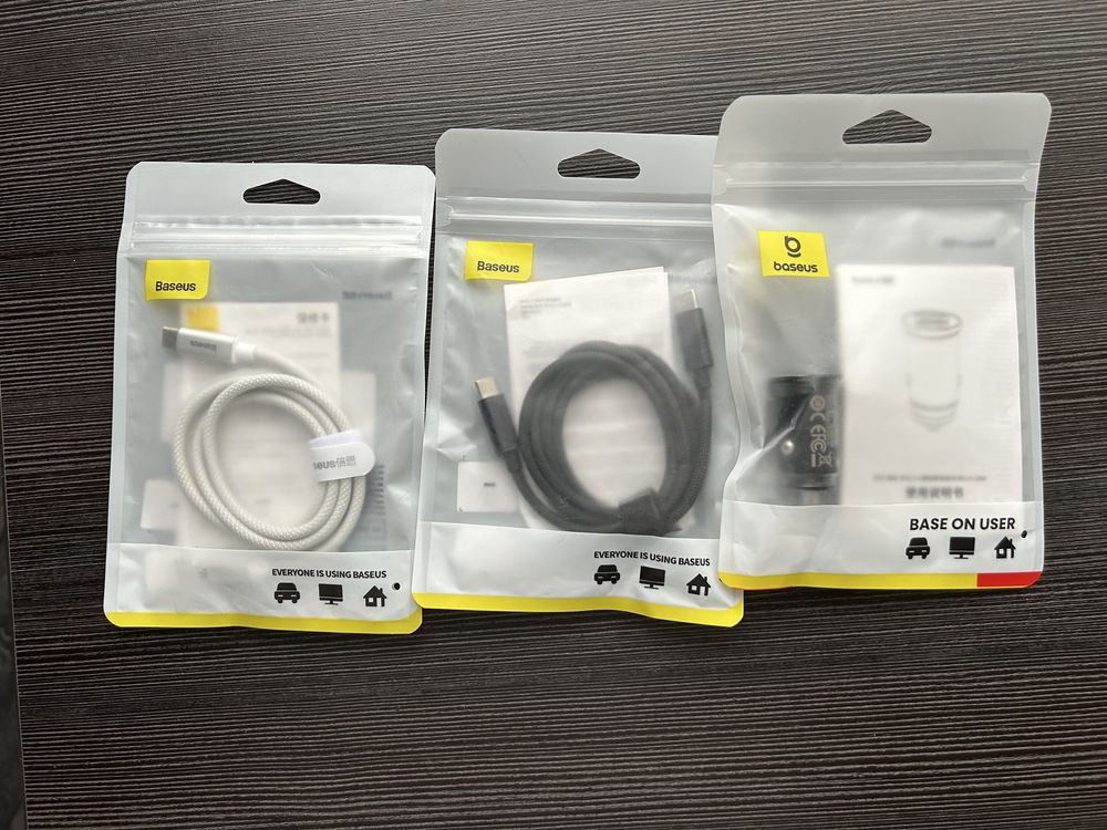 Зарядний пристрій Baseus 30w 2 USB Type-C
