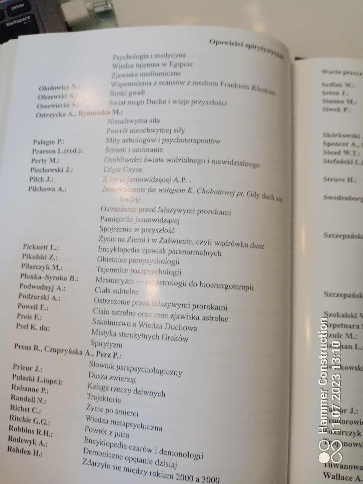 Opowieści spirytystyczne ,Przemysław Grzybowski , 1999