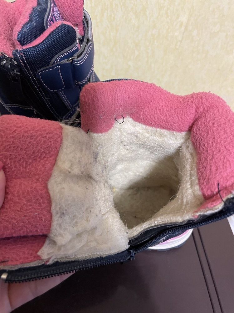 Зимние сапоги на девочку