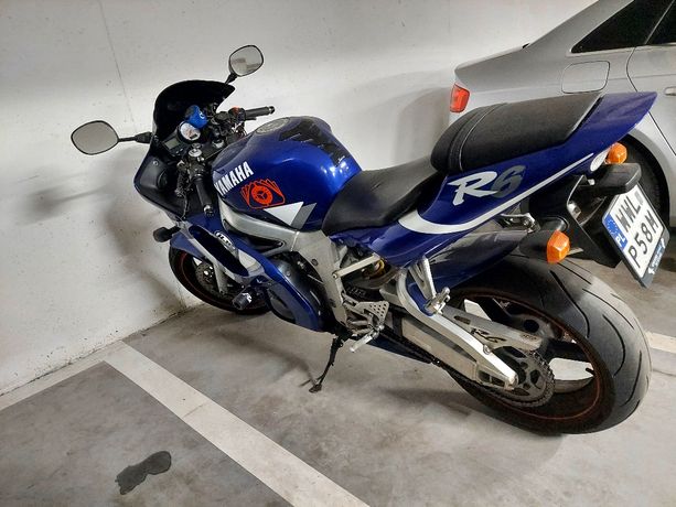 Yamaha R6 rj03 dół od 5SL uszkodzony silnik