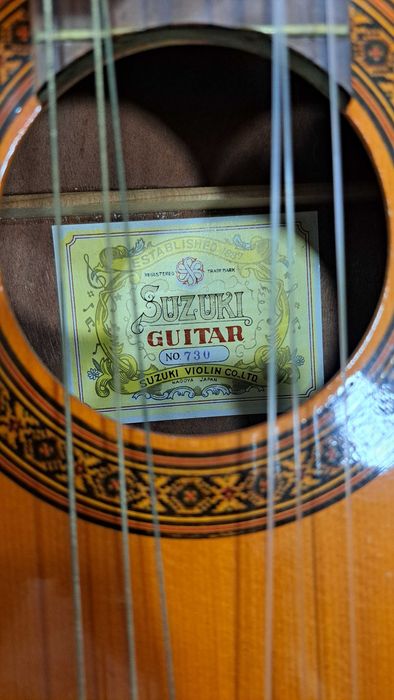 Suzuki Guitar Establisheo 1887