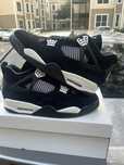 nowy Jordan 4 Retro White Thunder Moda rozmiar.40