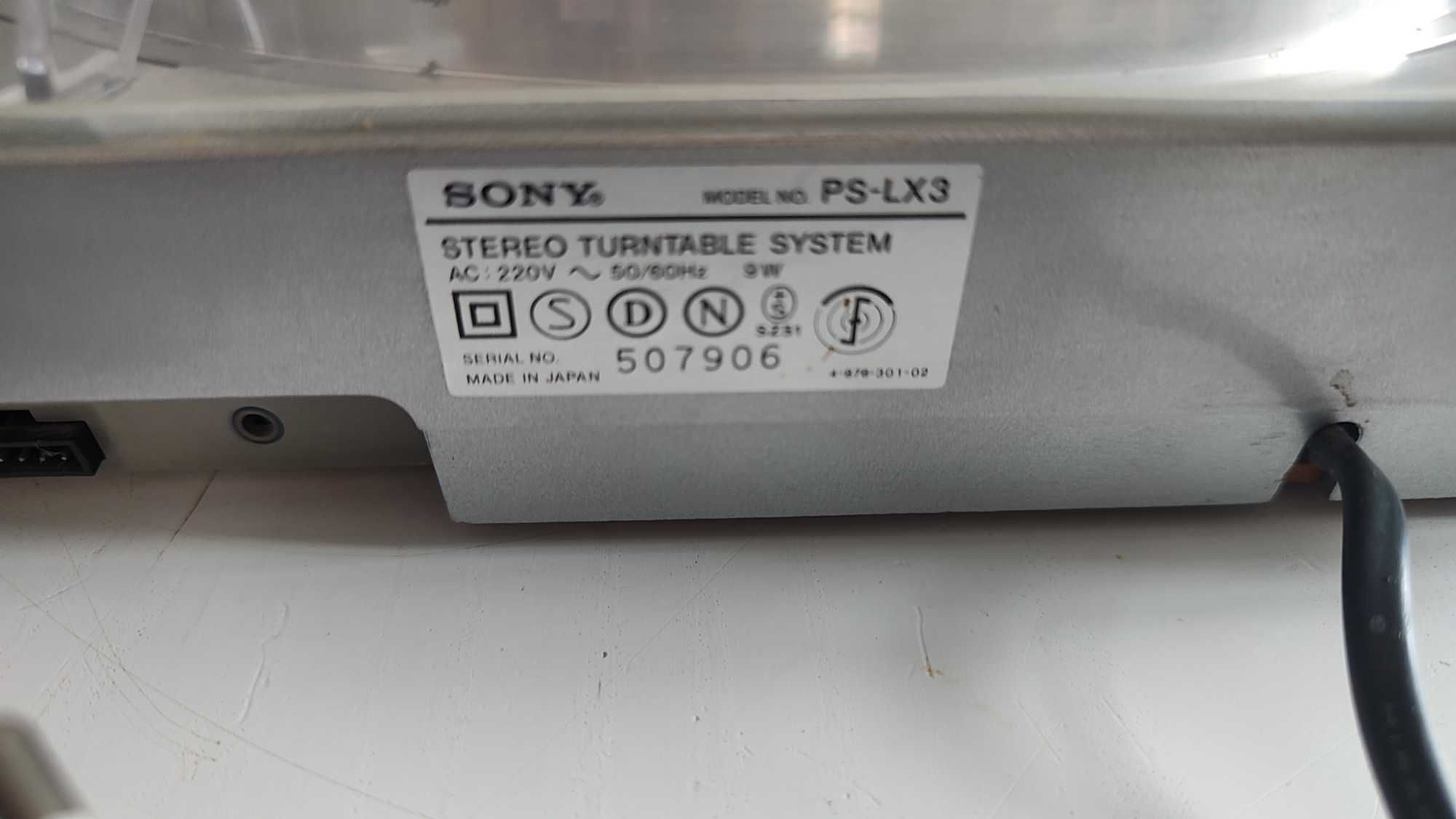 Gramofon SONY PS-LX3 Oryginał
