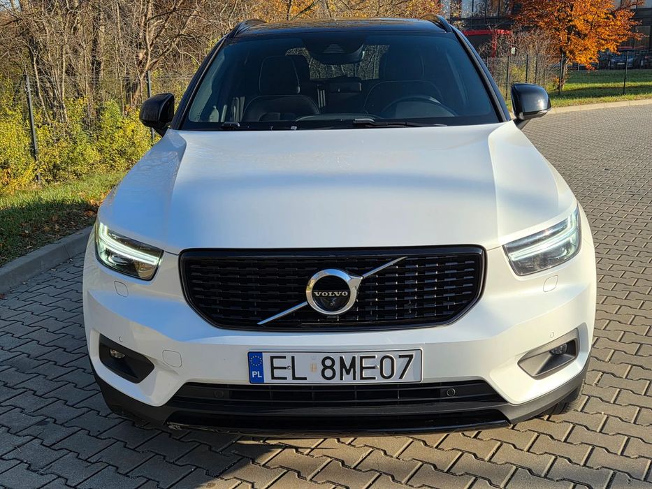 Volvo XC 40 R-design, 4x4, automat, biała perła