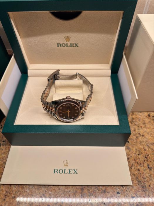 Rolex Datejust 41mm z brylantami jak nowy okazja