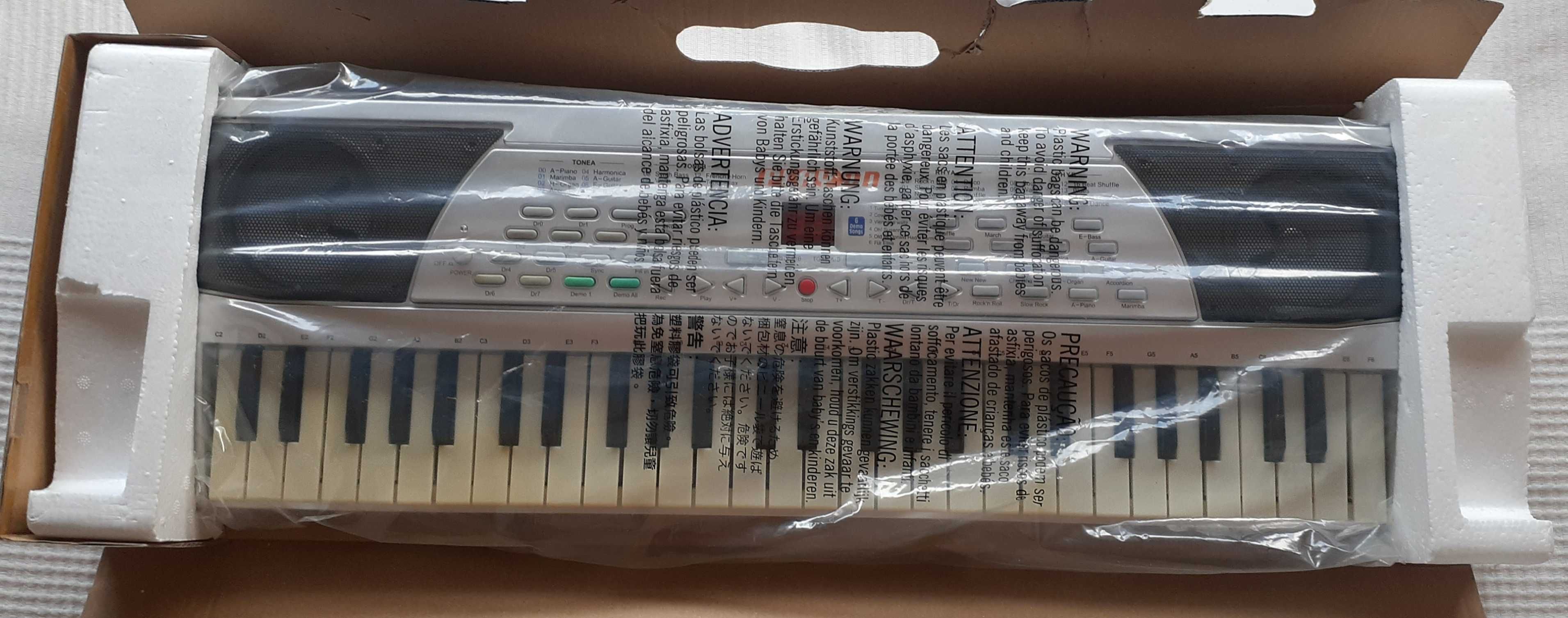 teclado criança cinza