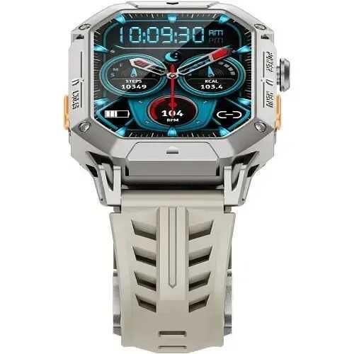 ЗАХИЩЕНИЙ смарт-годинник HAYLOU Iron N1 LS24 Grey EU з захисним склом