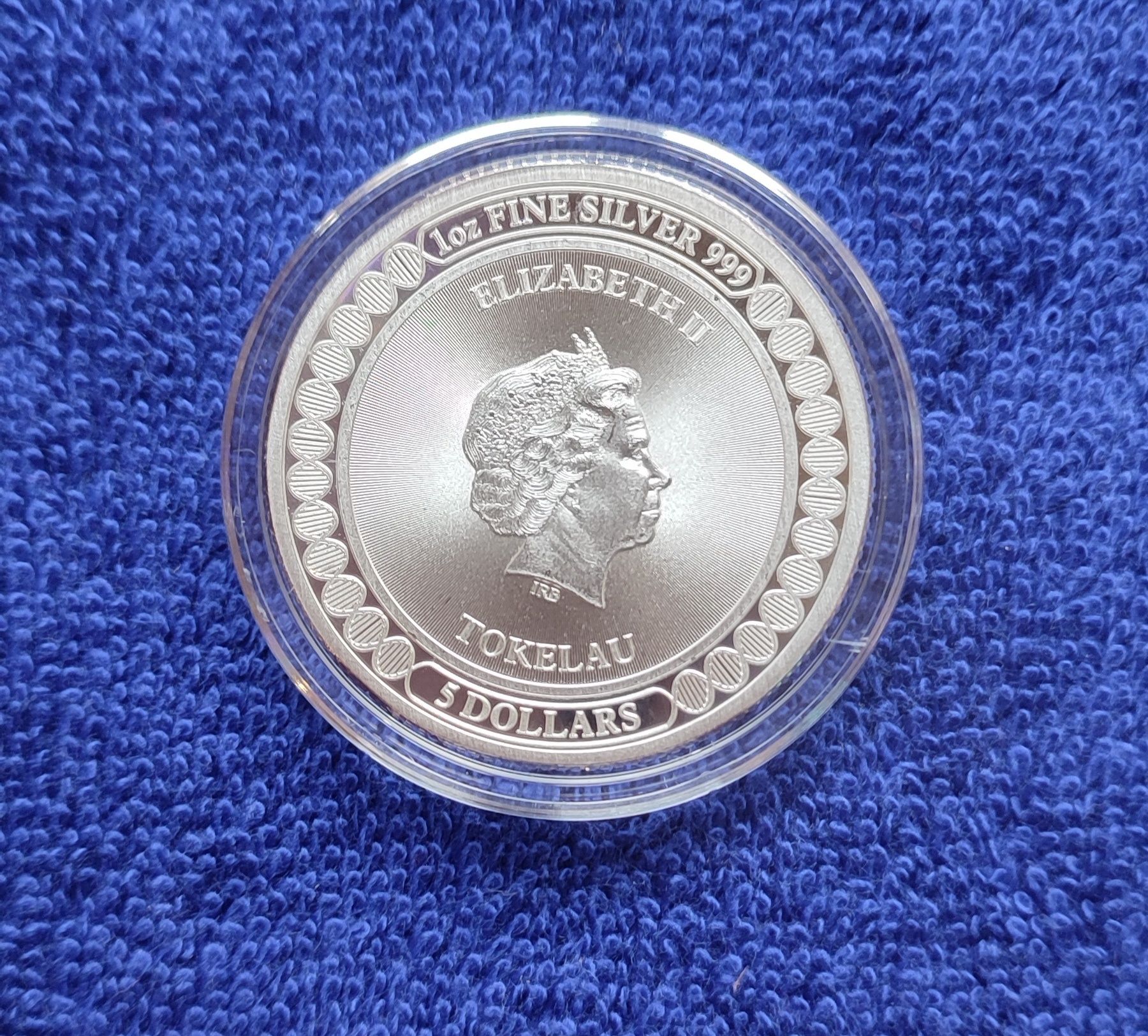 Серебряная монета Эквилибриум 2019 год