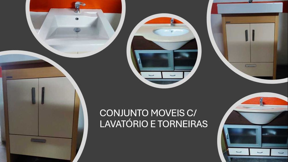 Mobiliário de Casa de Banho (Sobrantes de renovação)