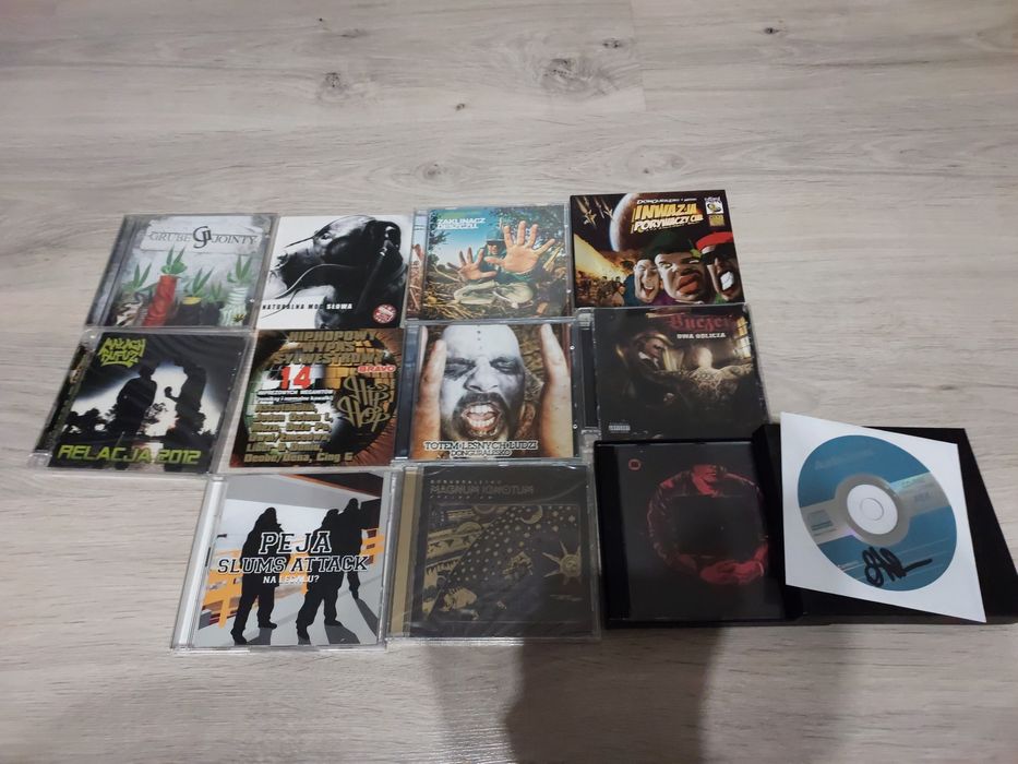 Muzyka, płyty CD, zestaw, Hip Hop, Rap, nowe, używane