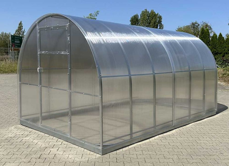 Szklarnia z poliwęglanu 2,5m Kompakt (2,5x2, 2,5x4, 2,5x6 i tdp.)