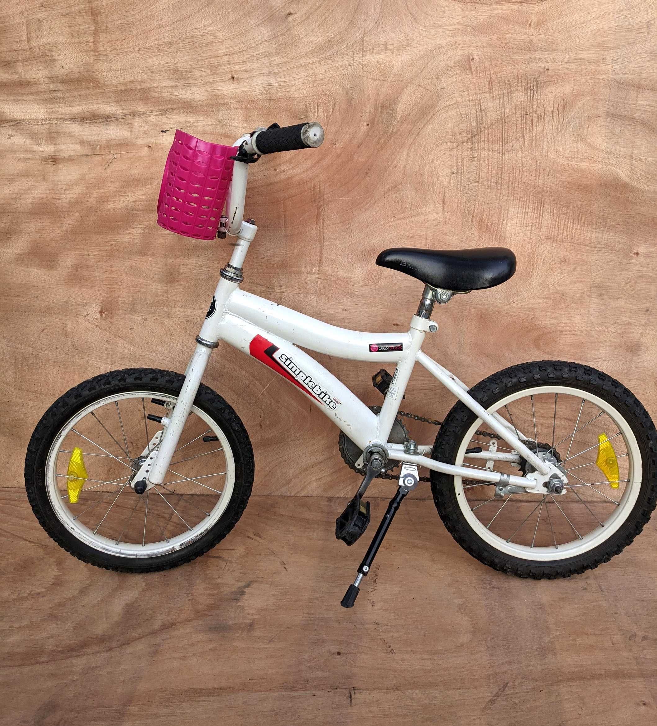 Велосипед дитячий Simplebike 16” (5-7 років) білий, з Європи