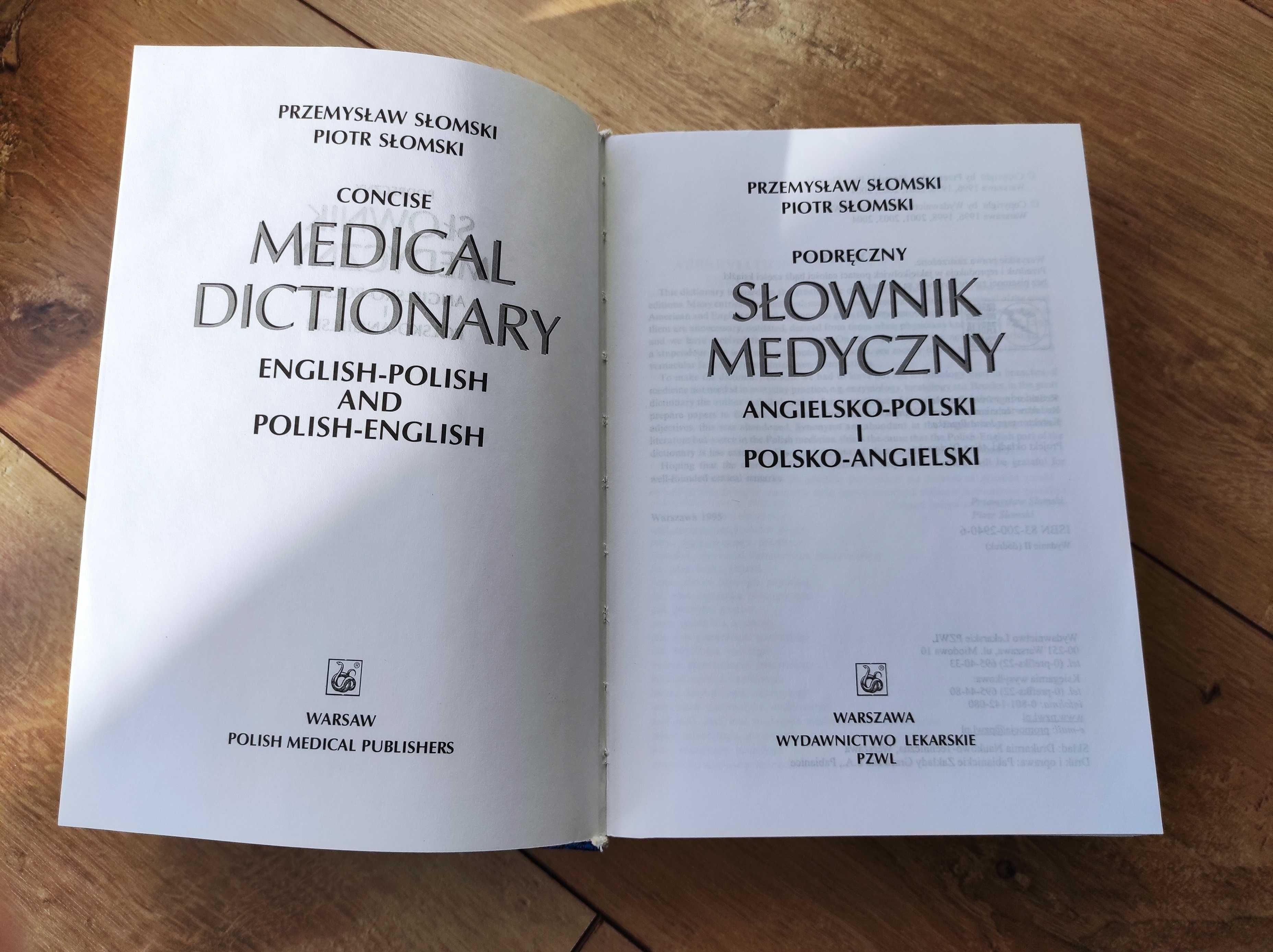 Podręczny słownik medyczny ang-pol i pol-ang - Słomski