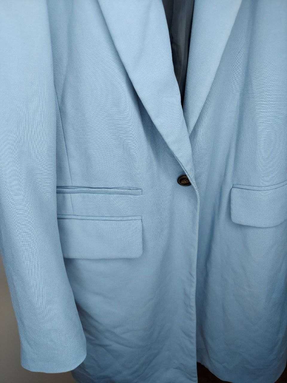 Піджак блакитного кольору від zara 26eur s