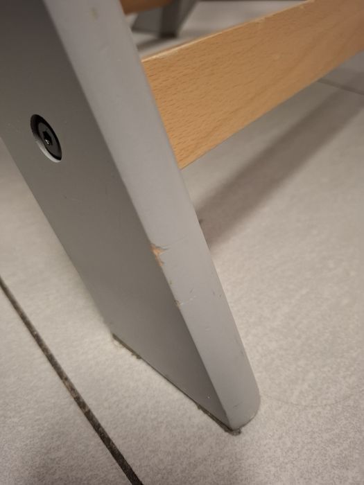 Drewniane krzesełko do karmienia Kinderkraft