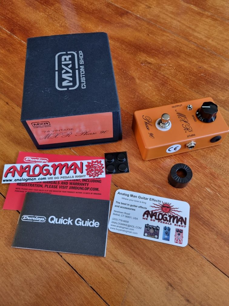 Pedal MXR 1974 Vintage Phase 90 Analogman Mod