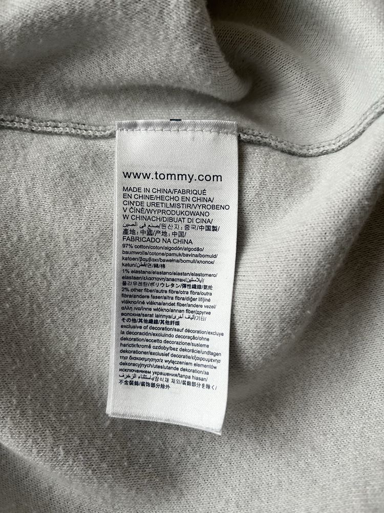 Długi sweter kardigan Tommy Hilfiger roz M