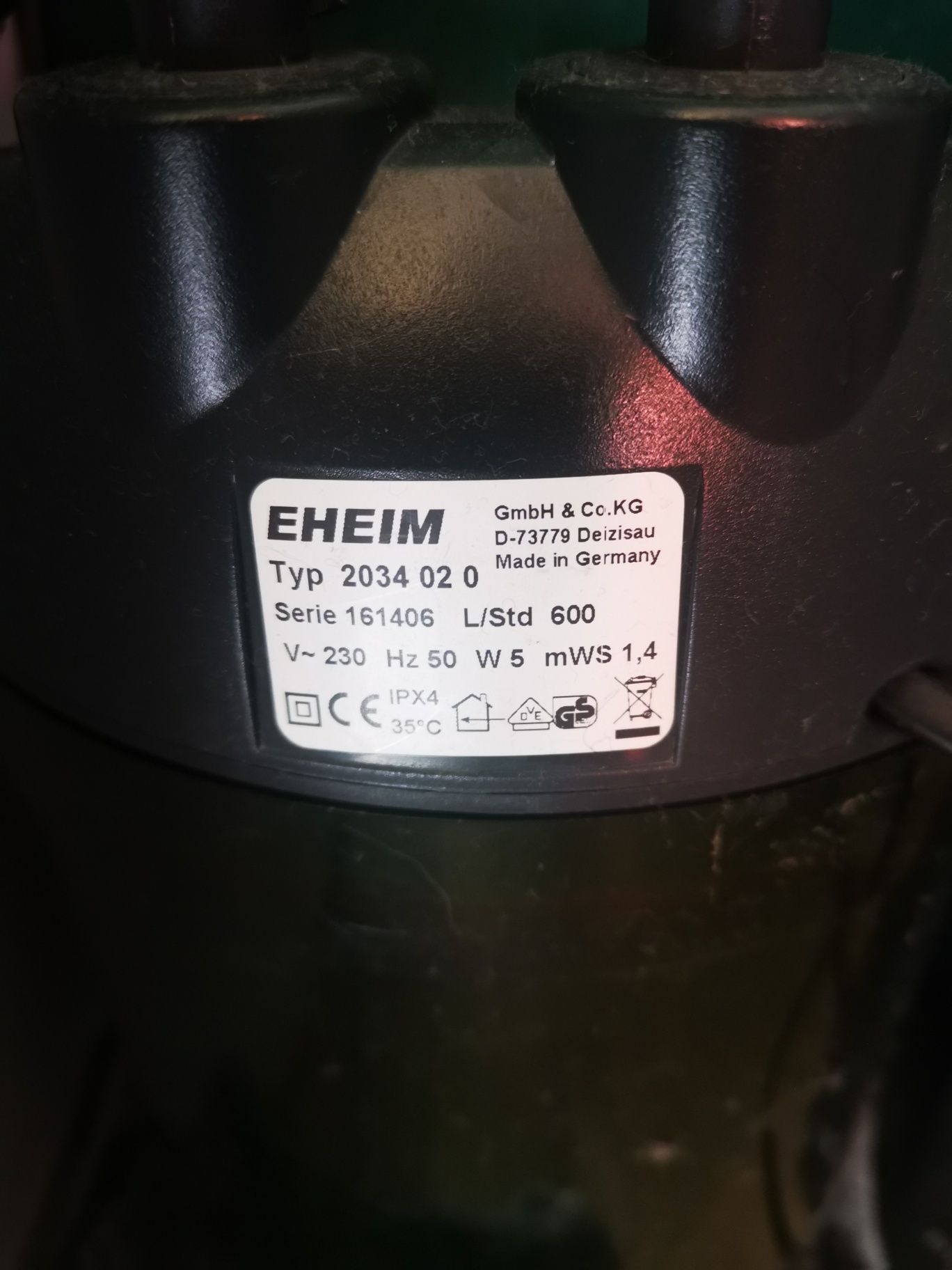 Eheim akwarium lampa filtr