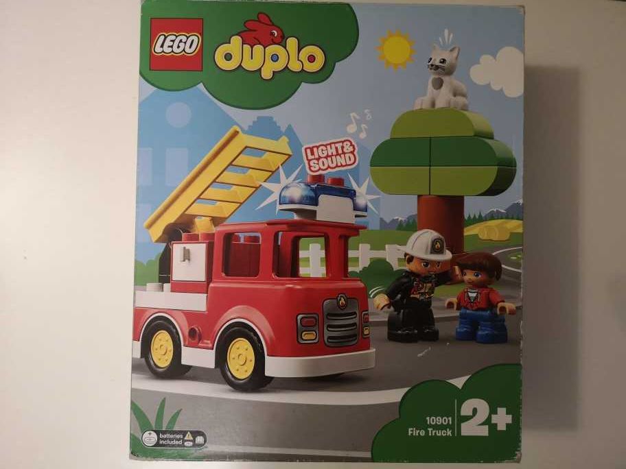 LEGO 10901 Duplo Wóz strażacki, straż, strażak