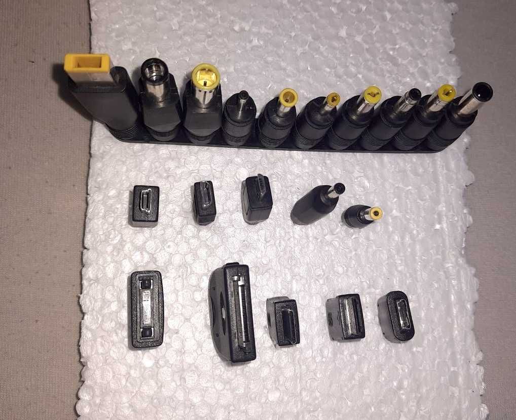Набор переходников для ноутбука, мобильных устройств 22 шт USB, DC