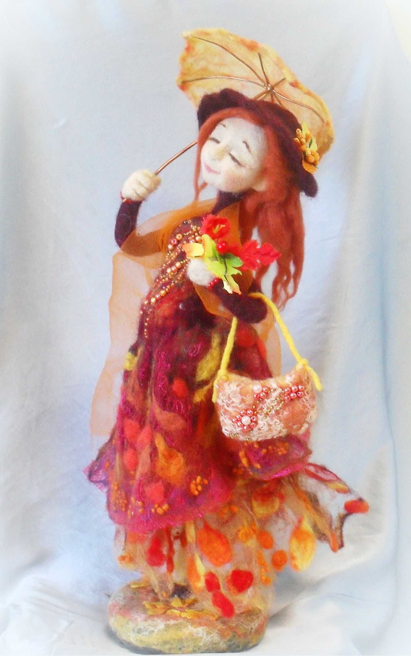 Авторская кукла "Леди Осень"