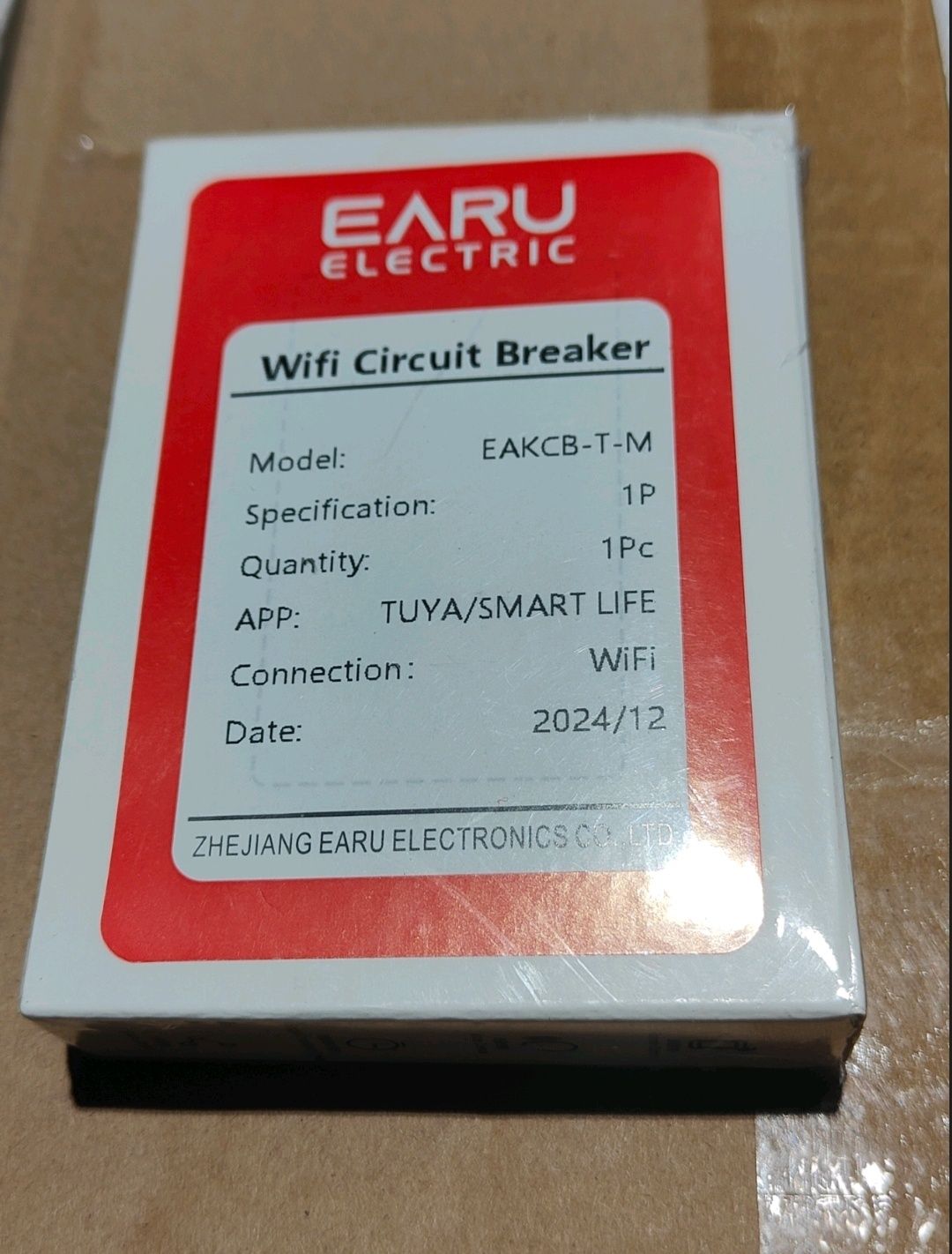 Умный счётчик, ваттметр, реле напряжения с wifi Tomzn Earu