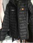 Тонкий пуховик ellesse женский