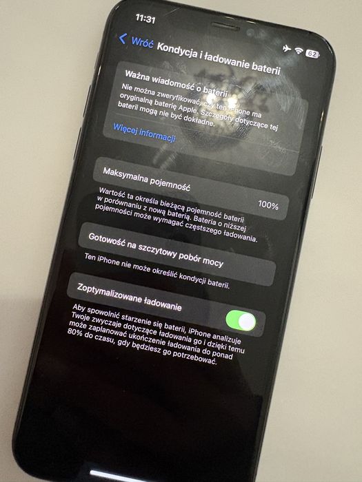 Iphone XS 64gb używany