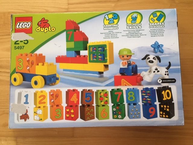 KLOCKI LEGO duplo zabawa z liczbami