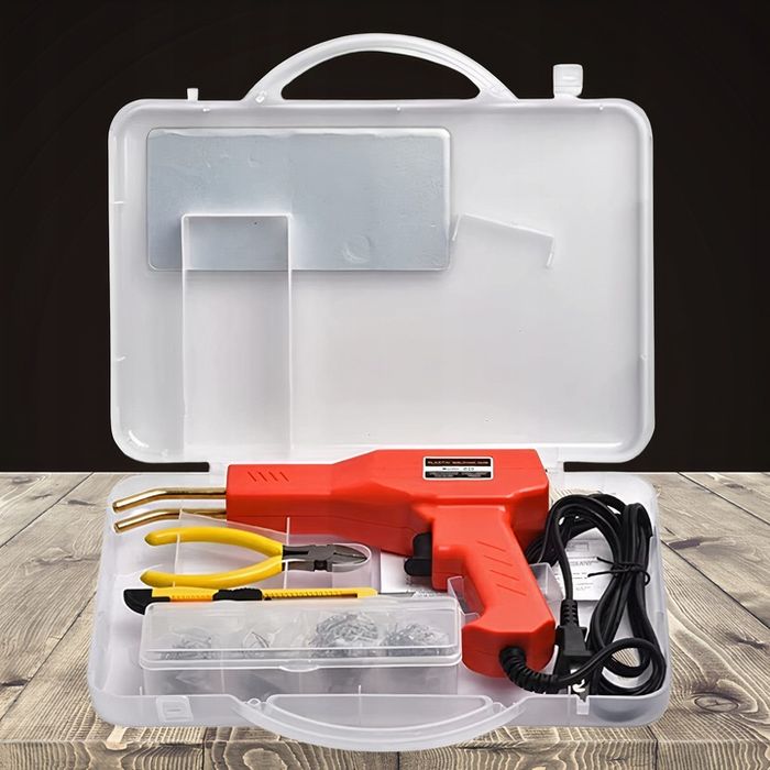 Zszywarka Do Plastiku Spawarka Zgrzewarka Lutownica Tworzyw +200szt Zs