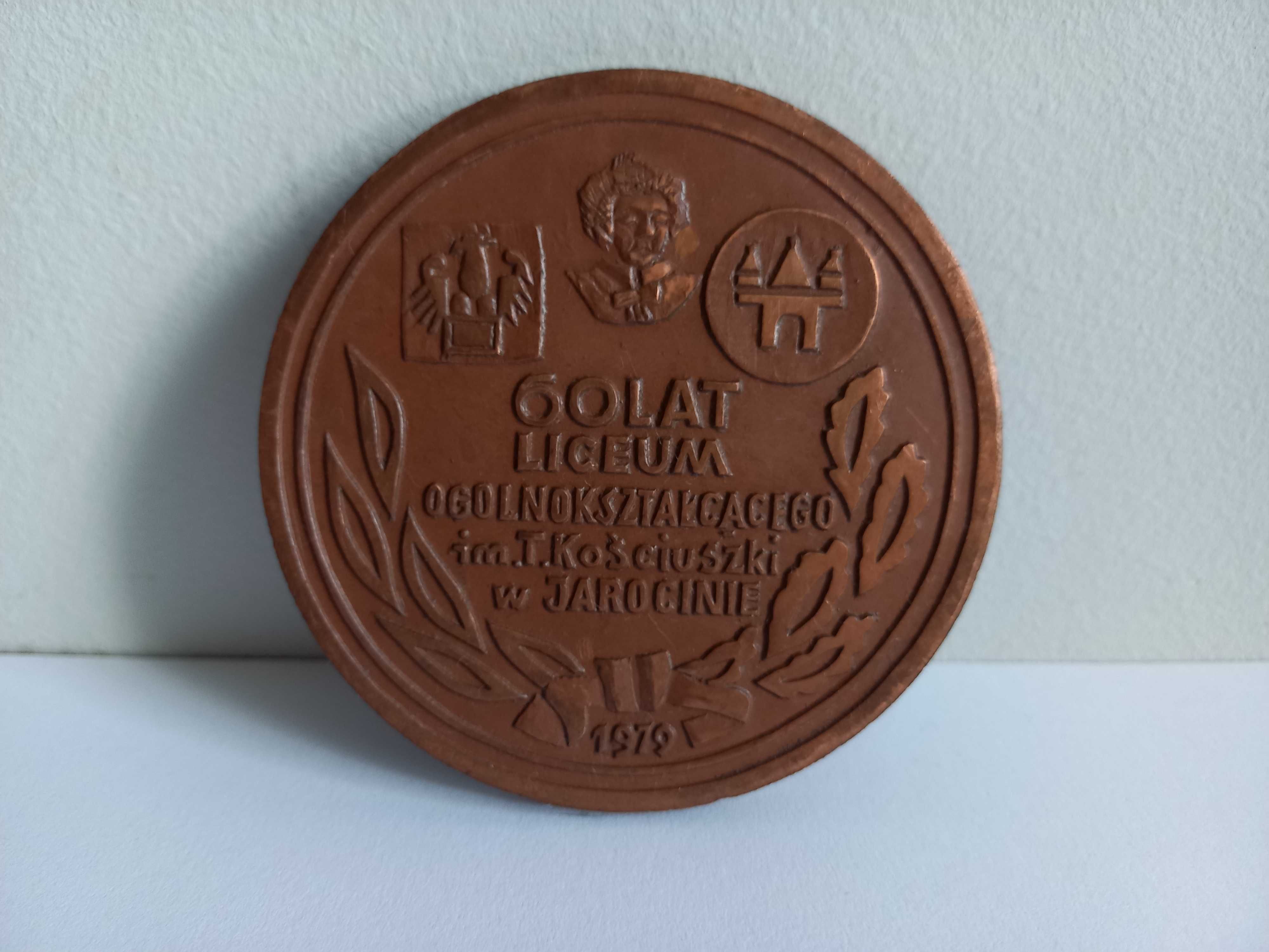 Medal 60 lat Liceum Ogólnokształcącego w Jarocinie 1979