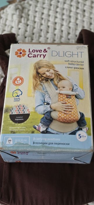 Ерго рюкзак dlight love&care,слінг