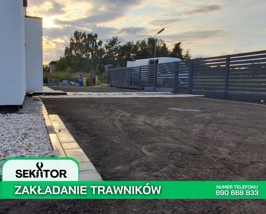 Usługi ogrodnicze: zakładanie trawników, nawadnianie, pielęgnacja