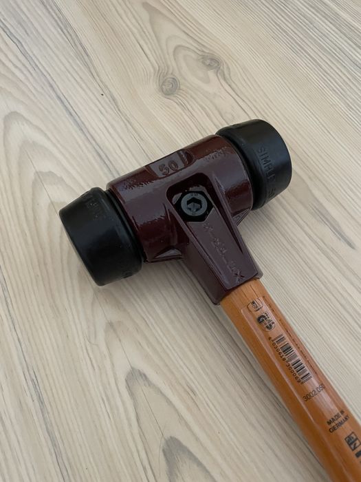 Молоток, киянка Simplex 50 з гумовими бойками