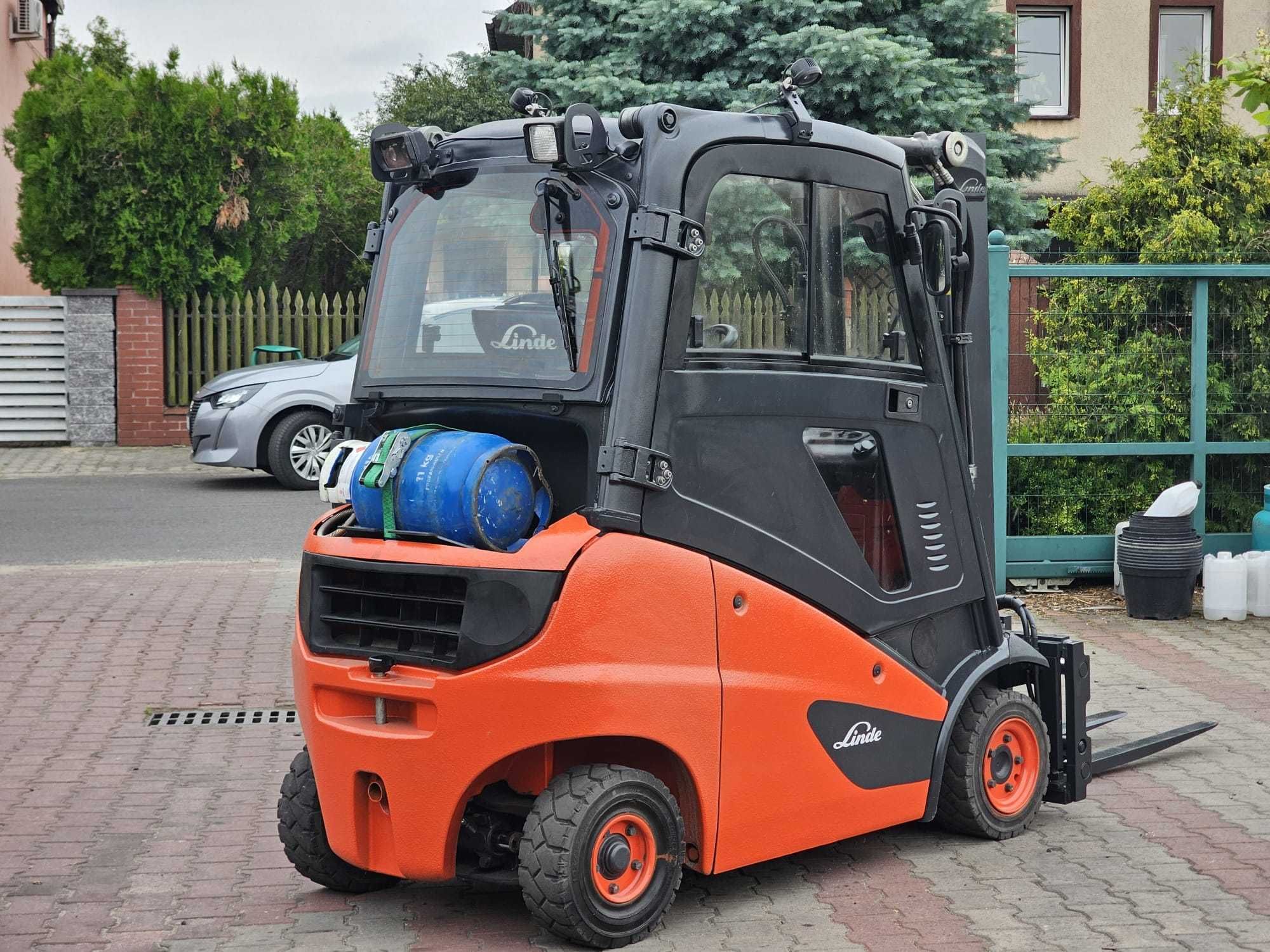 Wózek widłowy Linde H16T-01 kontenerowy 2019r. LPG