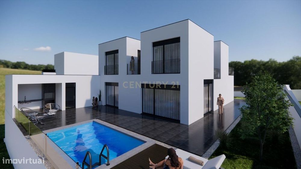 Terreno com Projeto Aprovado para Moradia com Piscina